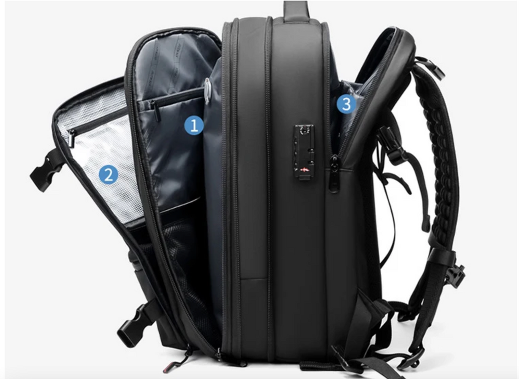 Aero One Plus – Sac à dos compressible avec pompe intégrée