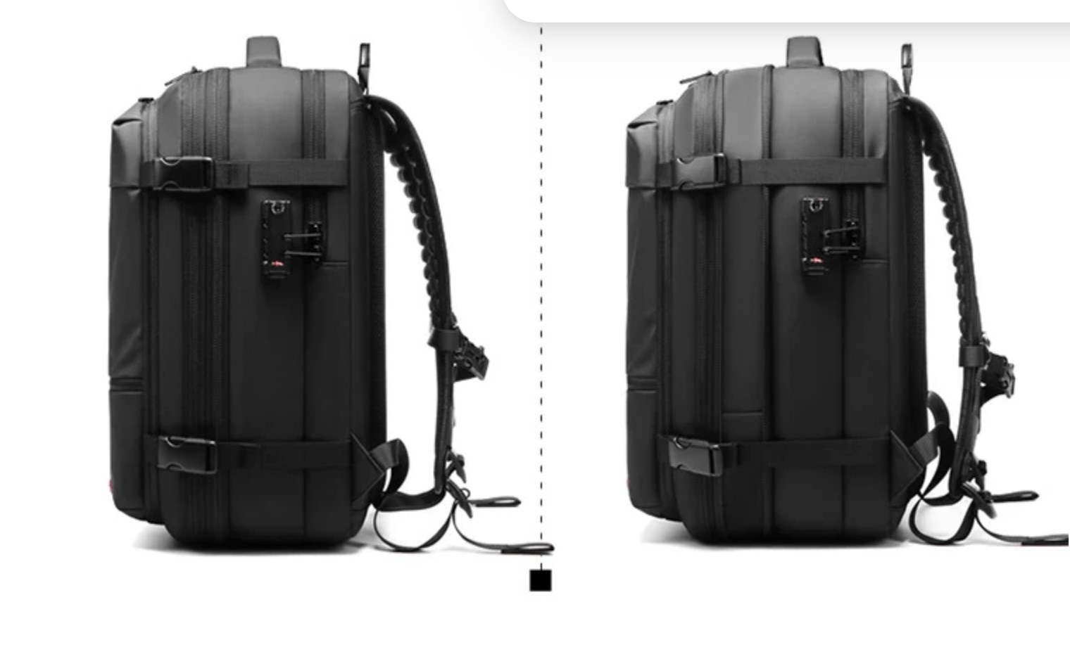 Aero One Plus – Sac à dos compressible avec pompe intégrée