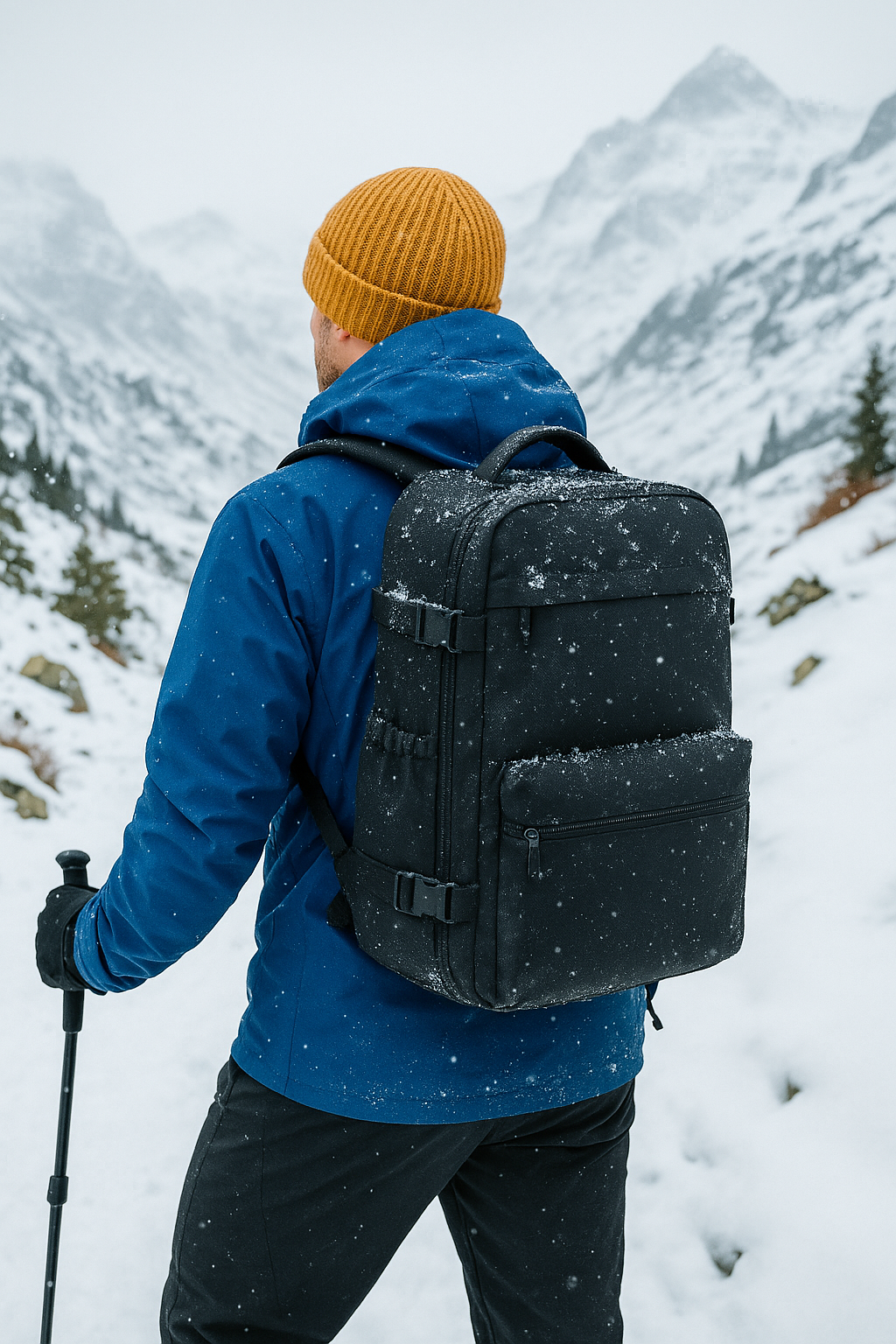 Aero One - Sac à dos compressible avec pompe intégrée